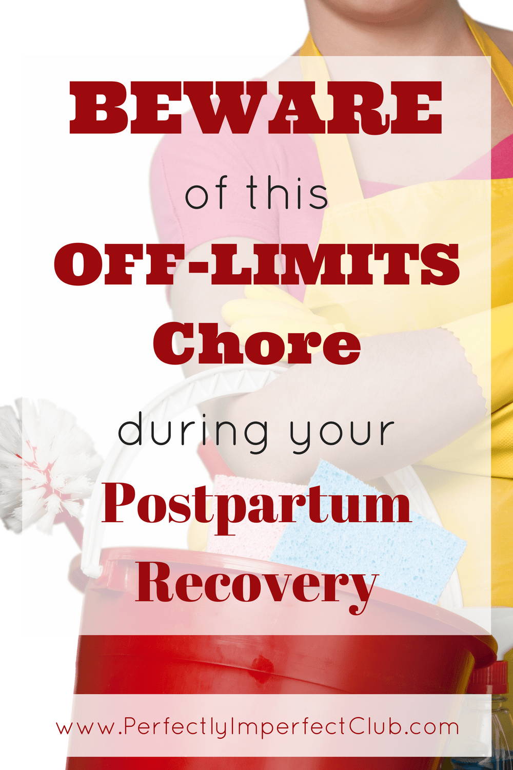 It's so tempting to jump right back into normal life after your baby is born! There is one chore though that you may want to wait a little longer for though...|postpartum recovery|postpartum