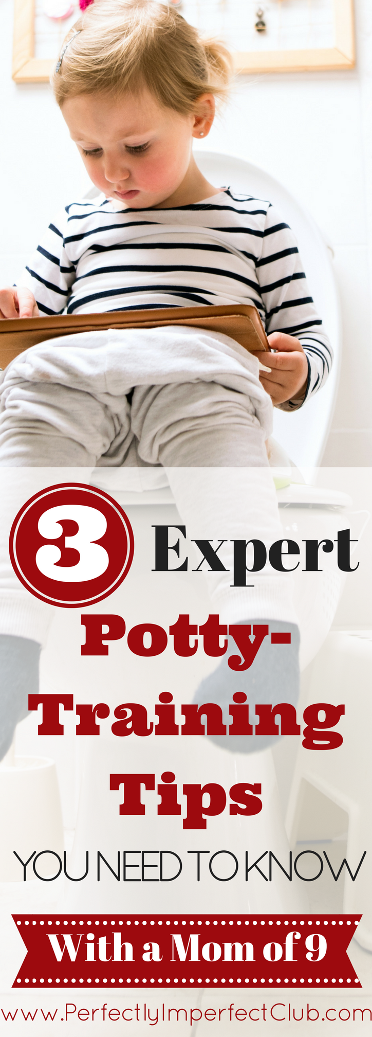 This Mom of 9 shares her must-know tips for easy potty training!