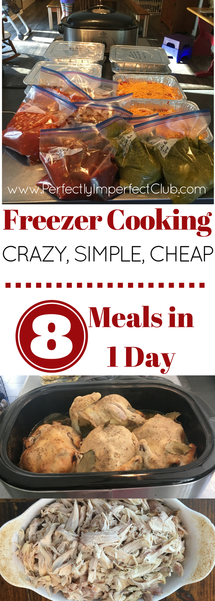 8 freezer cooking meals for just $50! Mom of 9 cooks 8 freezer meals in one day! |batch cooking|Aldi meals